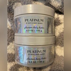 2 BBW PLATINUM BODY BUTTERS